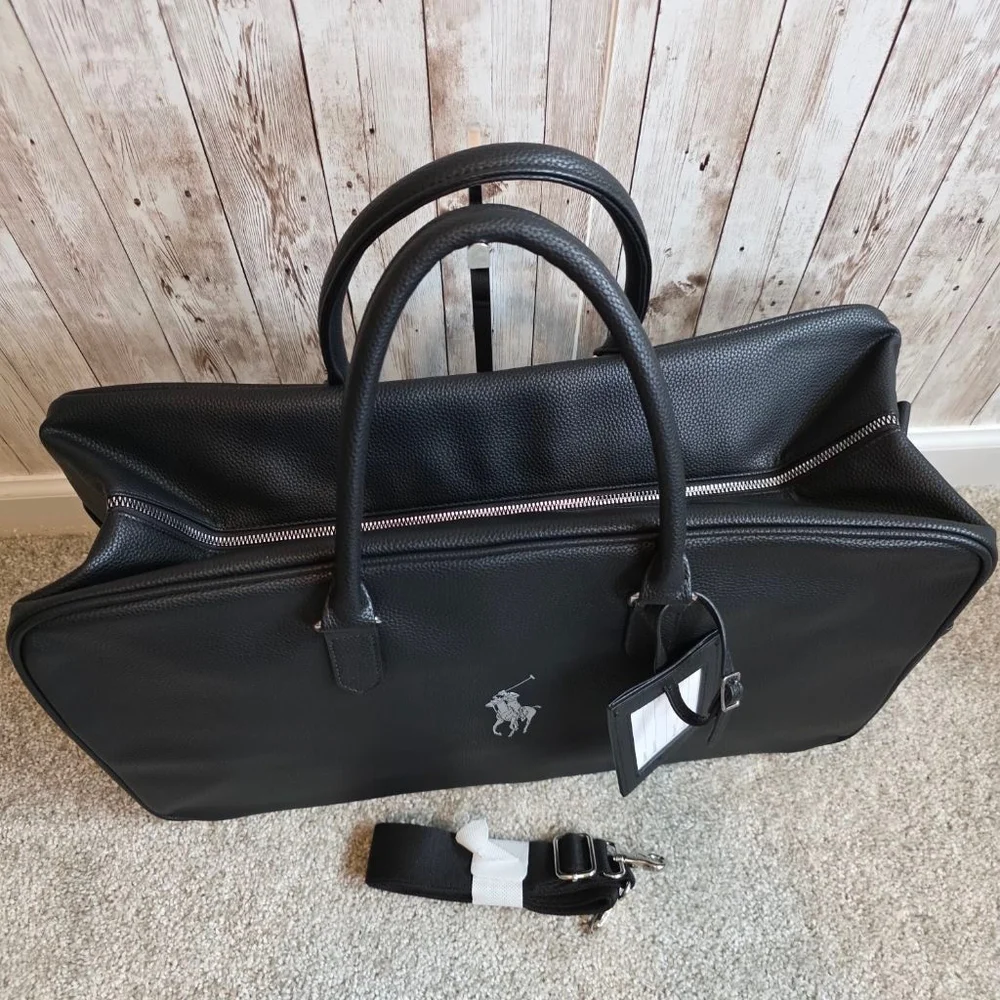 Polo Ralph Lauren Black Luggage & Travel Bag